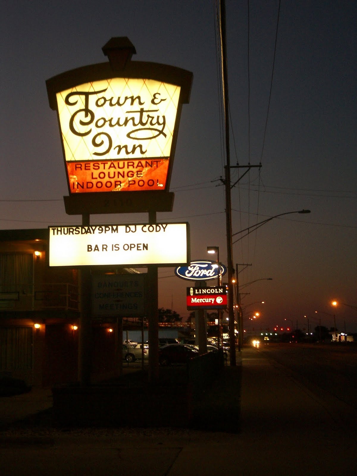 MAINE TO OREGON '07 Day 28 Sunday, 29th July. Destination Town