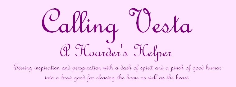 Calling Vesta  {A Hoarder's Helper}