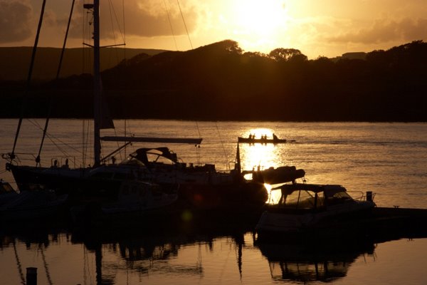 A beautiful evening in the Marina of Cahersiveen