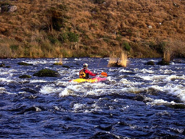 River kayak on Caragh River