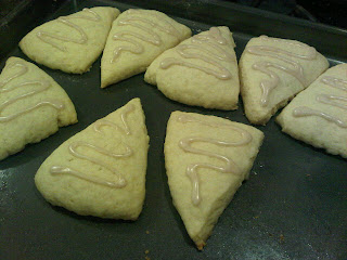 finished baked scones