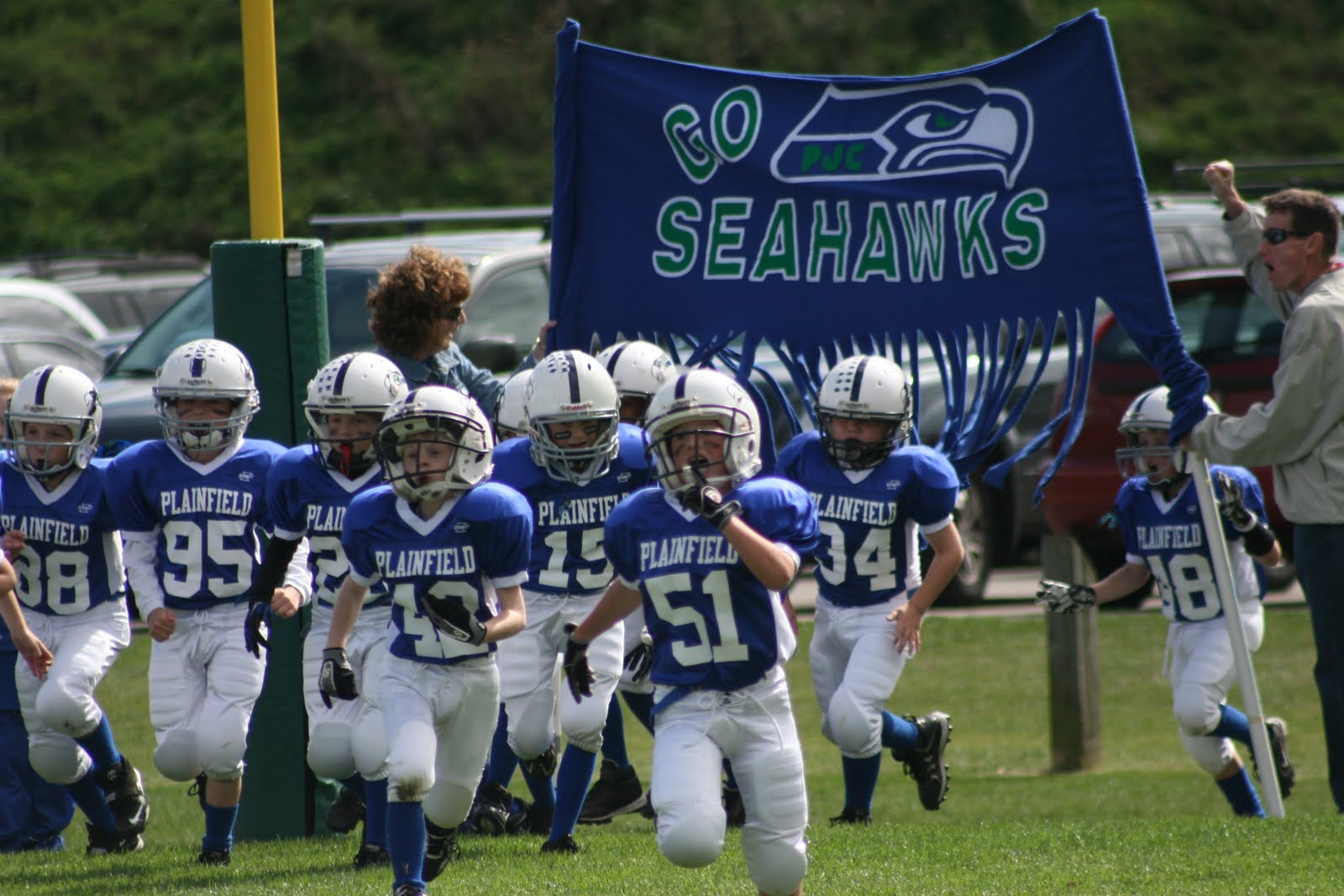 LouCeeL: Wordless Wednesday - Pop Warner Football