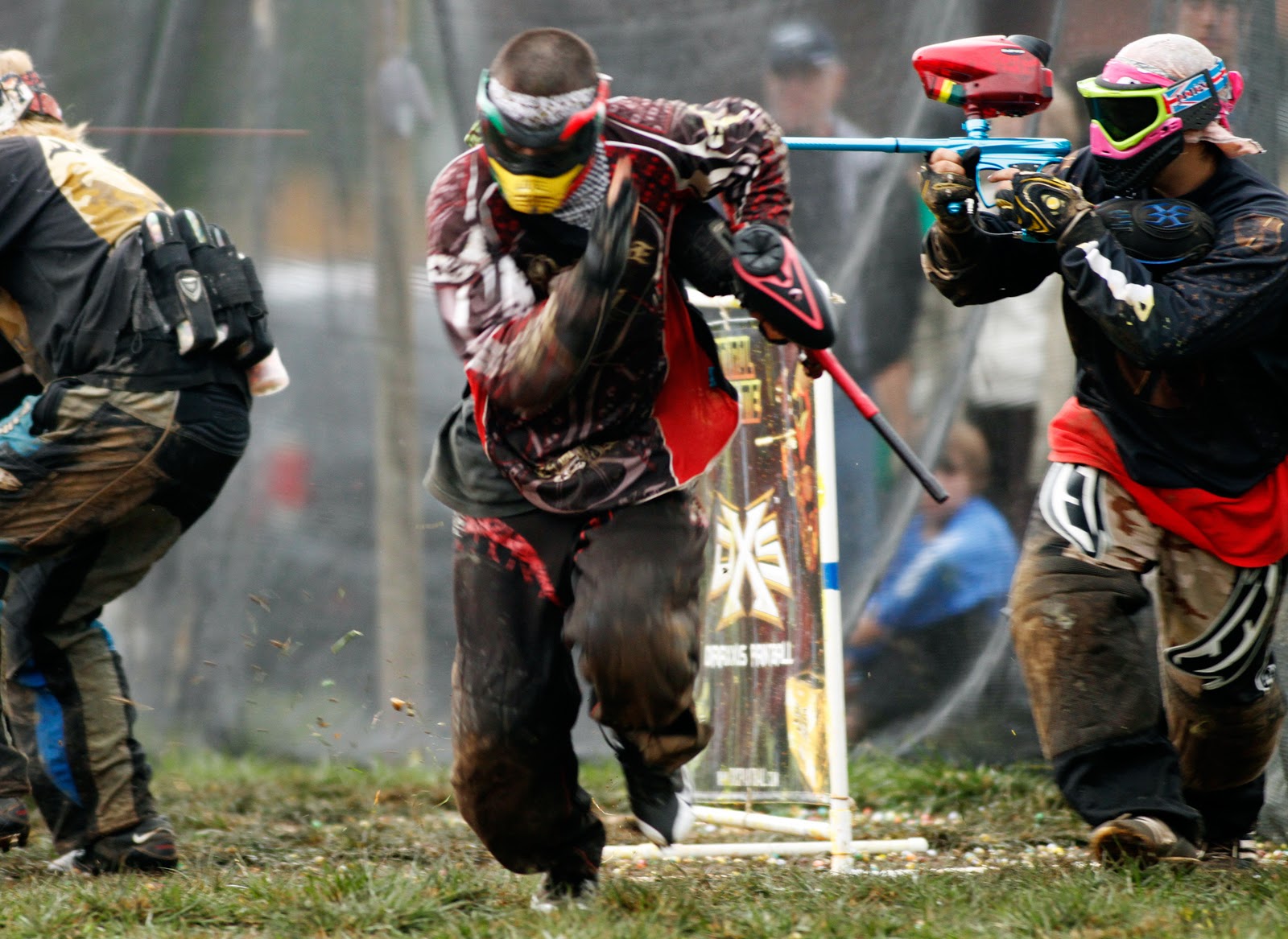 Allison's blog WCPPL paintball tournament Action Photo