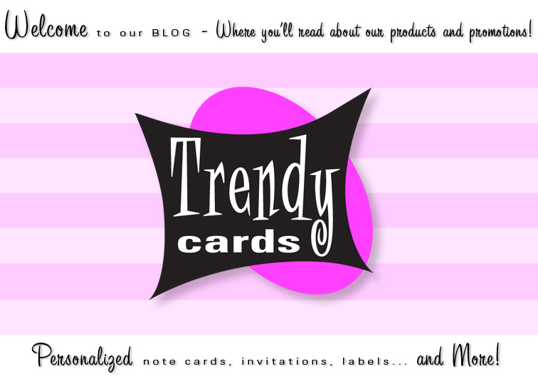 Trendy Cards : Personalized Stationery