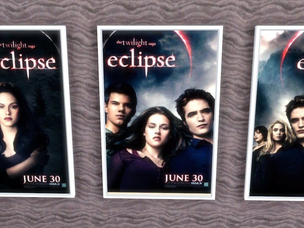 TwilightLover's Sims: Poster Set 01 - The Twilight Saga: Eclipse