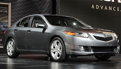 Silver Acura TSX V6 2010 preview and wallpapers