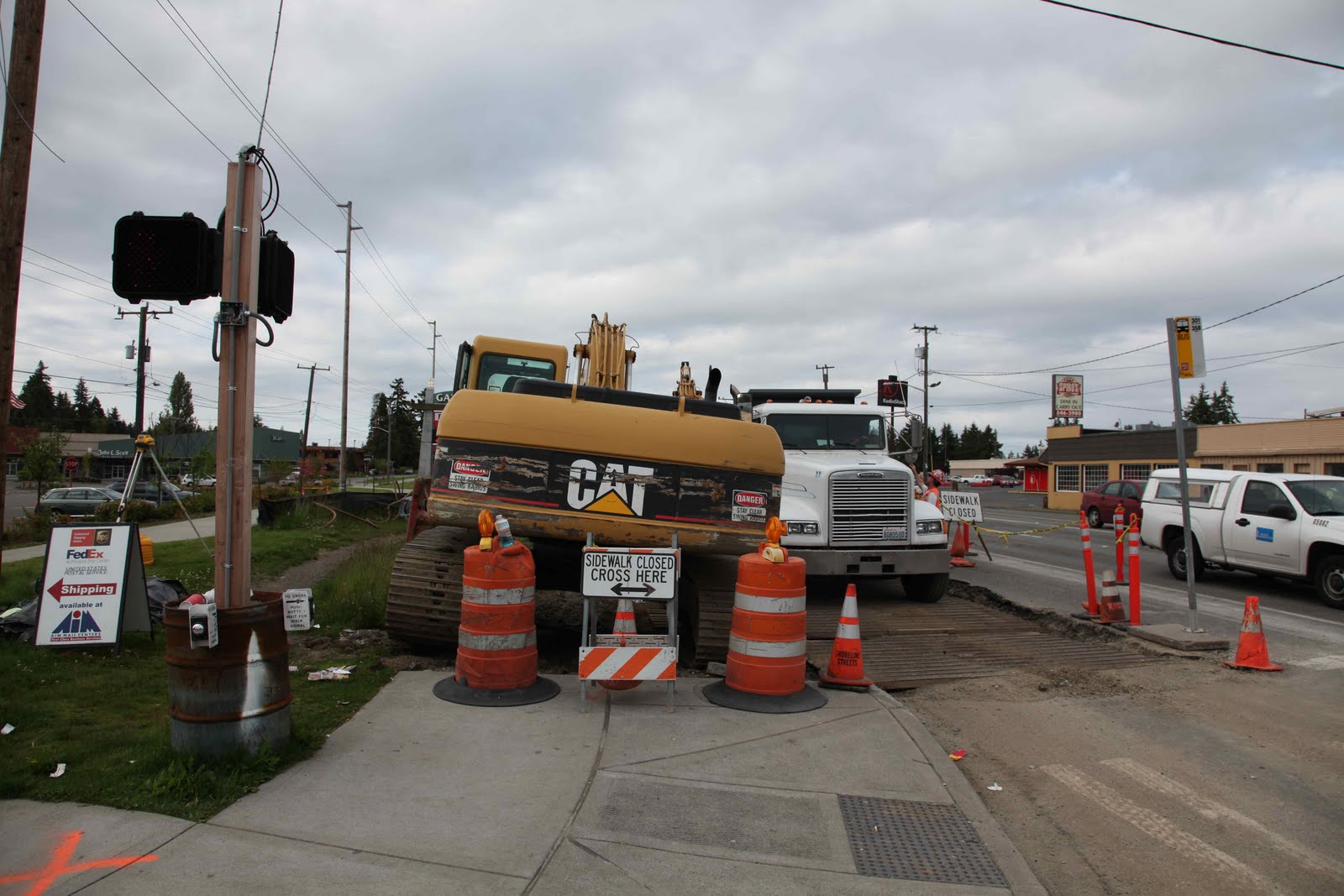 Shoreline Area News Aurora Corridor Construction week of July 18