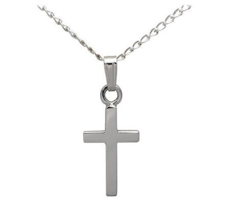 Silver Childrens Cross