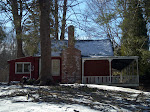 The Little Red House with the White Porch
