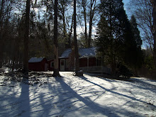 The Little Red House with the White Porch