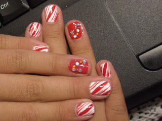 Deselvie2008 Beauty Reviews: Christmas Nail Art 2010 Series