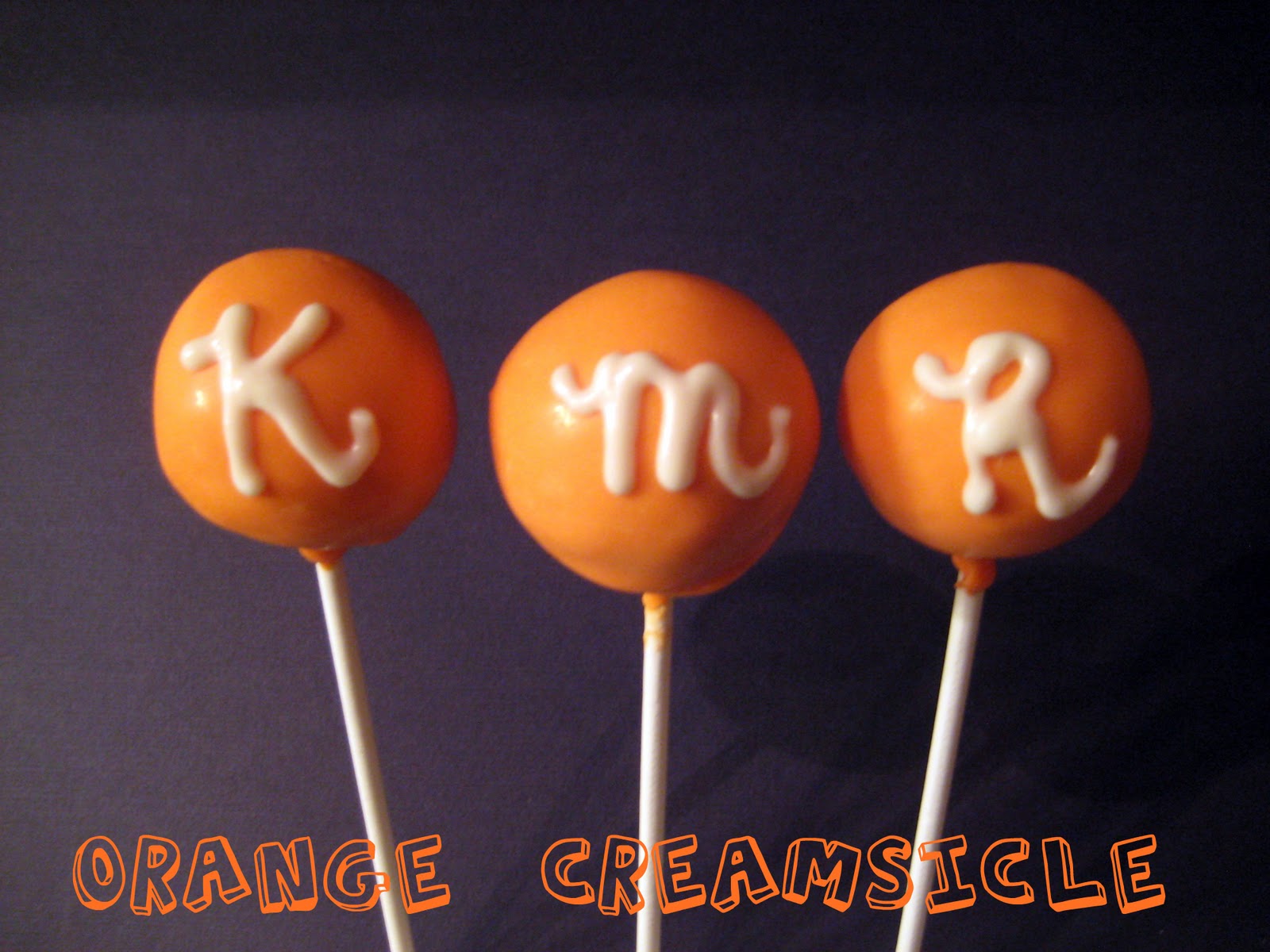 Thank Heaven for Little Swirls Orange Creamsicle Cake Pops