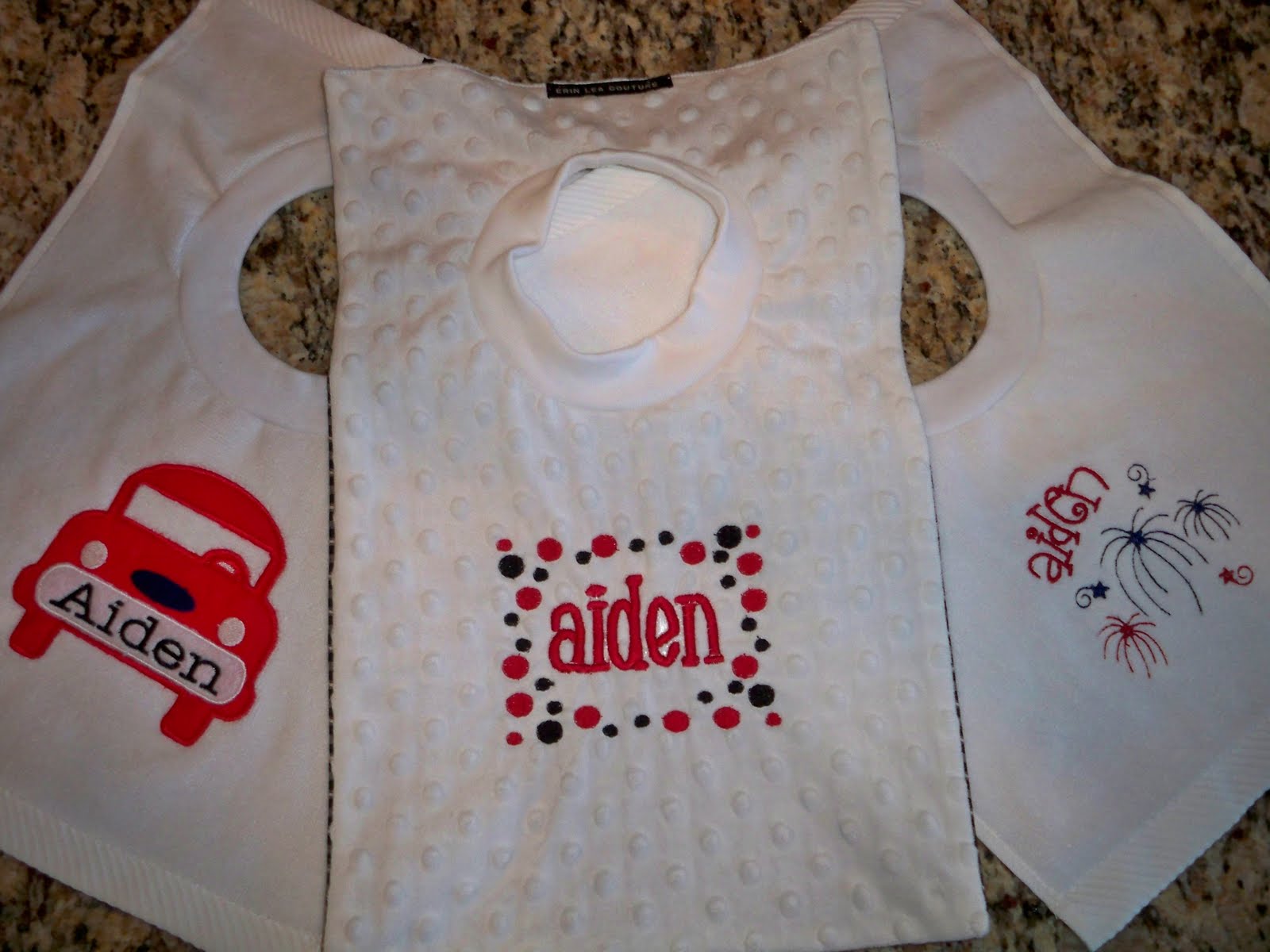 Erin Lea Couture Pullover Bibs for Toddlers