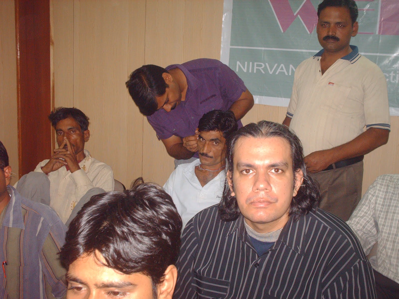 on use of ear acupuncture at Nirvan deaddiction center Lucknow.