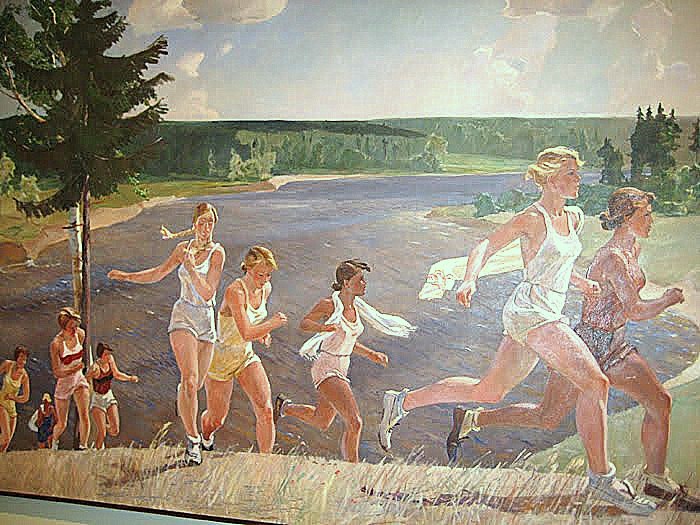 Сочинение по картине а дейнека баскетбол 7 класс