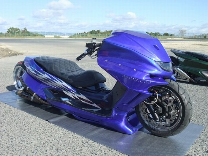 Damn Fresh Pics Cool Custom Scooters From Japan