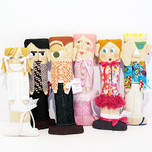 Hip To Be Square Pillow Dolls
