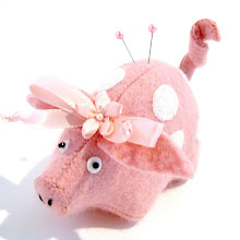 Penelope the Pig Pincushion