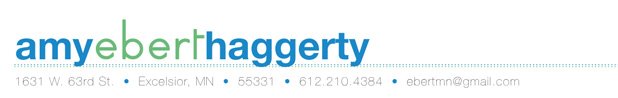 Amy Haggerty Portfolio