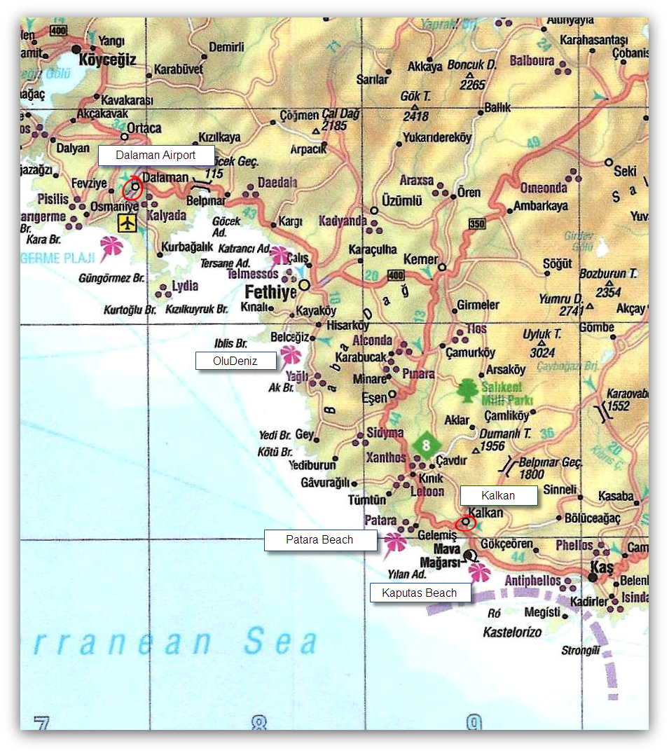 No1 Komurluk Apartments Getting There