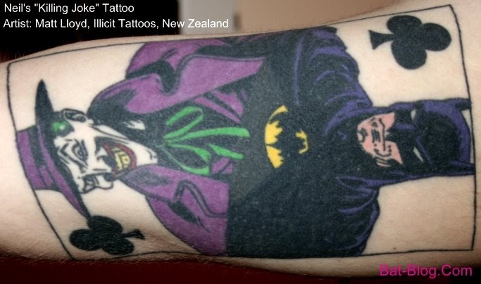 Joker Card Batman Tattoo