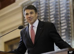Republican Gov. Rick Perry Damns Federal Money, Then He Takes It...