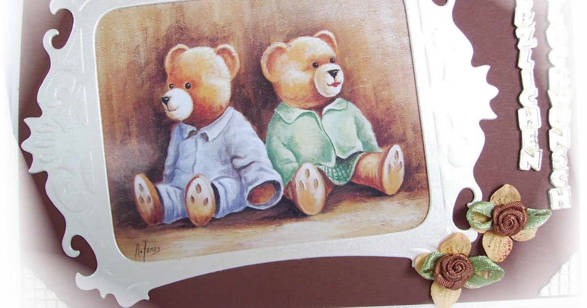 Jenny - Kreativ: Teddy - Karte