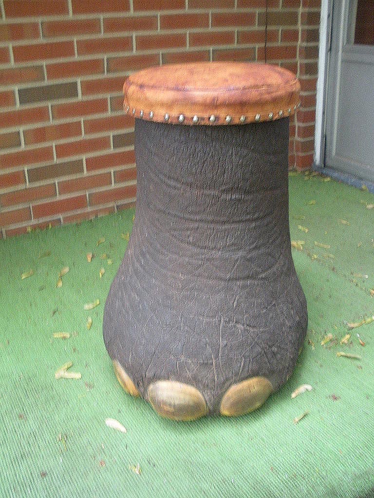 Traders of the Lost Art ELEPHANT'S FOOT STOOL