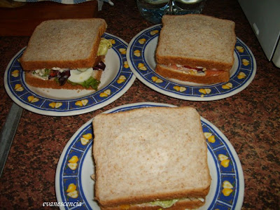 sandwich de salmon y huevo