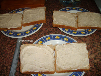 pan de molde con mayonesa