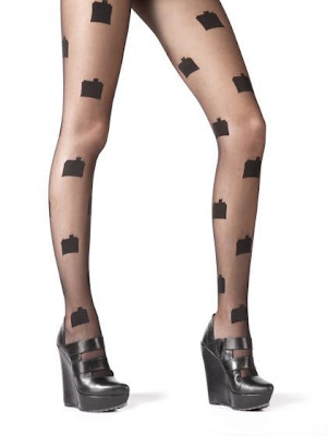 Patterned Tights.: January 2011