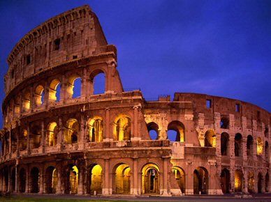 travel and tourism: Roman Coliseum