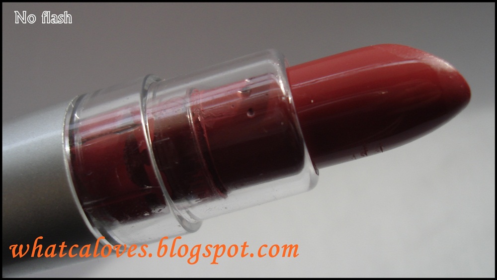 What Cat Loves Swatch E.L.F. Lipstick Voodoo