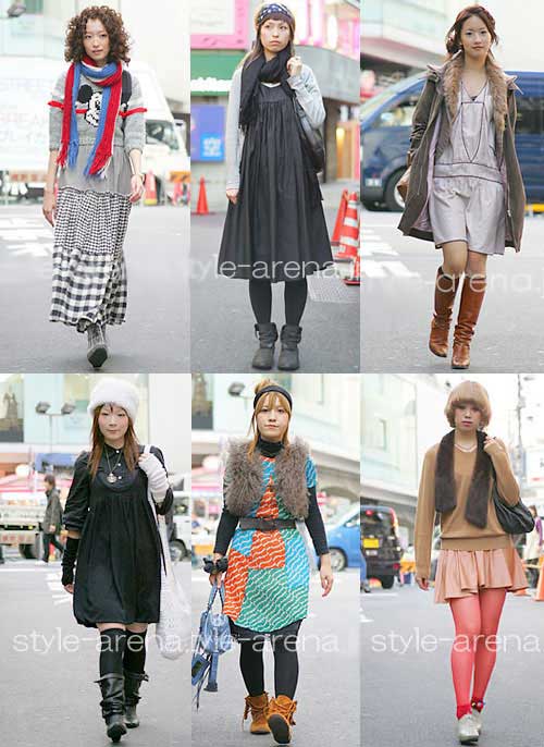 dinniey blogger Harajuku style  fashion  anak  muda  jepang