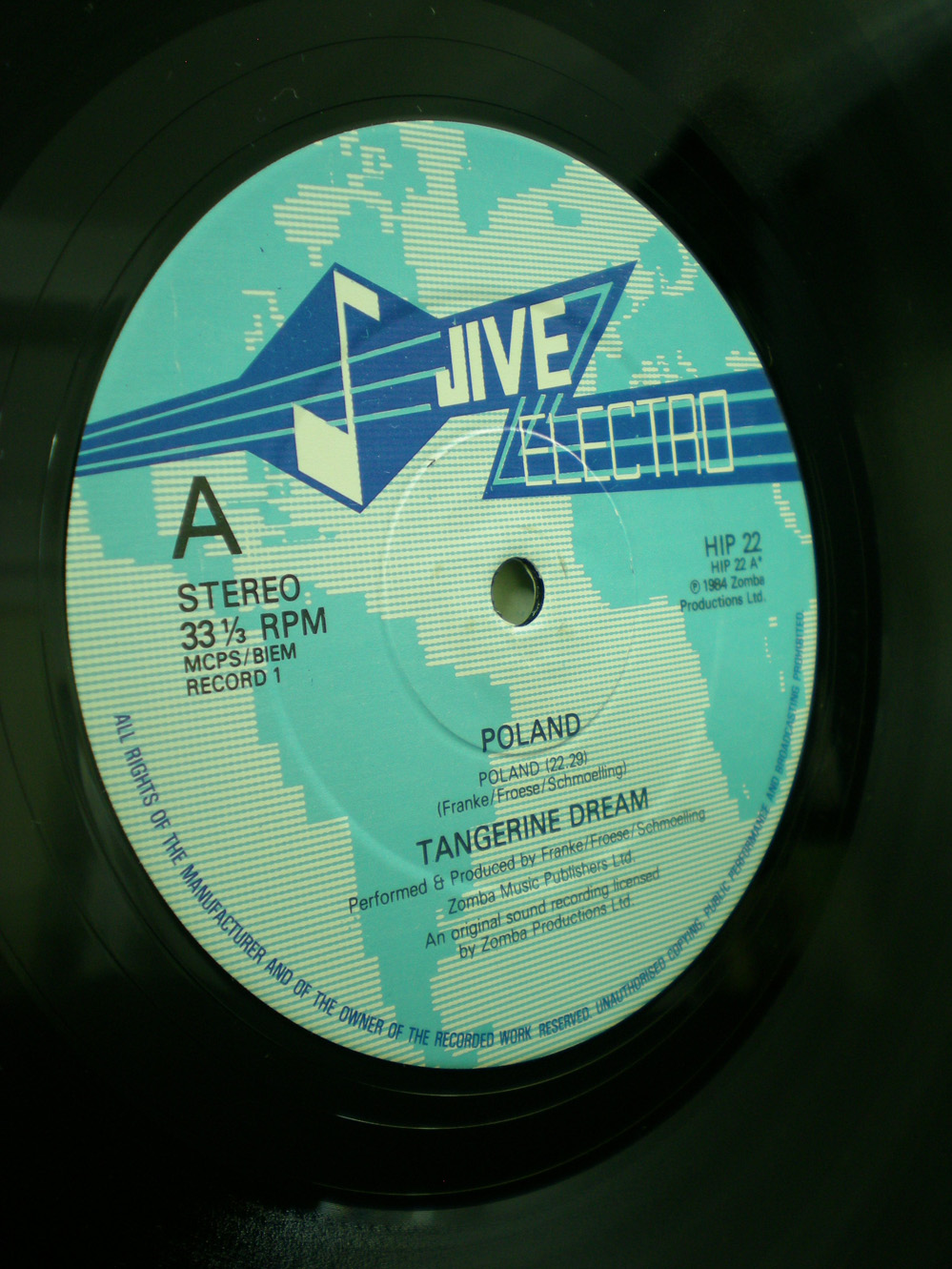 WILL STARVE FOR PIANOS TANGERINE DREAM Poland