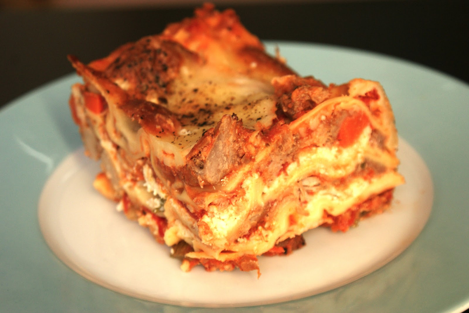 Piccante Dolce: Love 4 Lasagna: Pork &amp; Fennel Lasagna