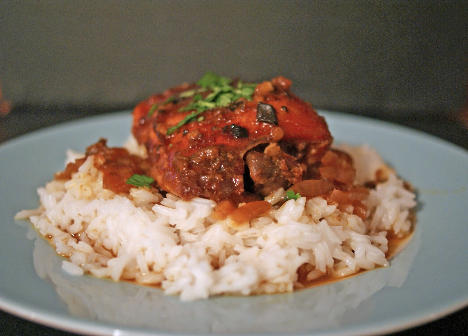 Slow Cooker Spicy Apricot Chicken for Day 12