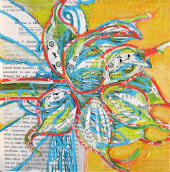 mixed painting paintings very acrylic polly jones wonders daily truly yours collage