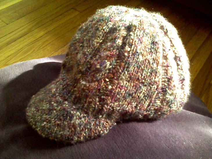 Colorful Cabled Hat