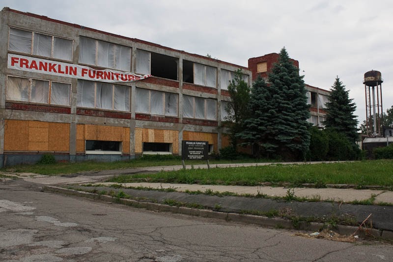 Faded Detroit New Use for Franklin Furniture Building