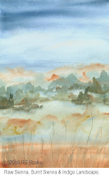 limited palette watercolor painting 6