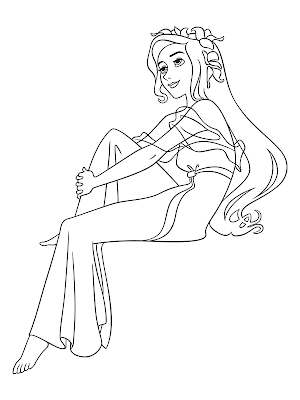 Disney Soul: Dibujos para colorear de "Encantada"