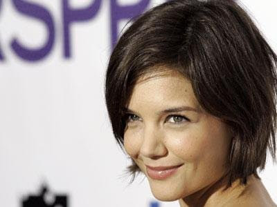 katie holmes short haircut