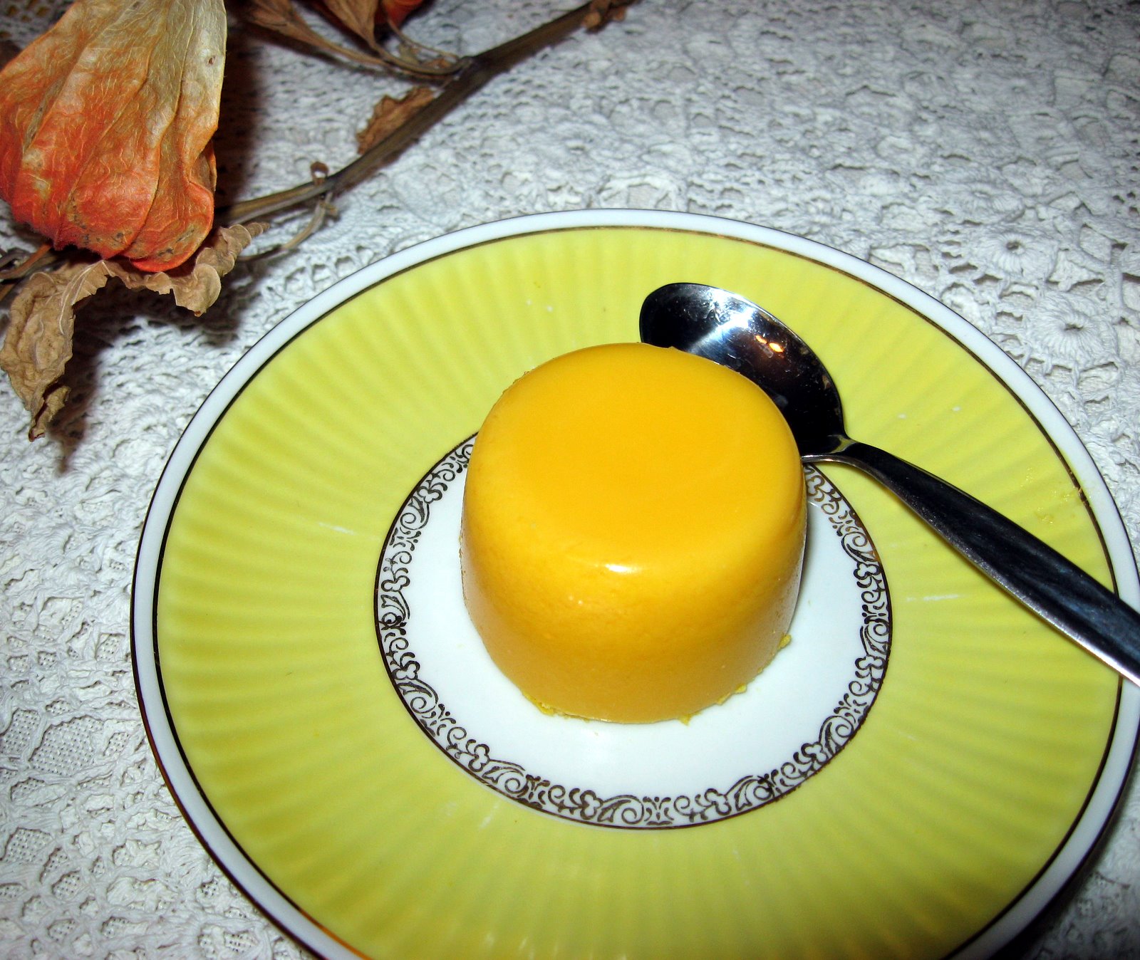 Kulinarna pasja HaniKasi Panna cotta z dynią i mlekiem kokosowym