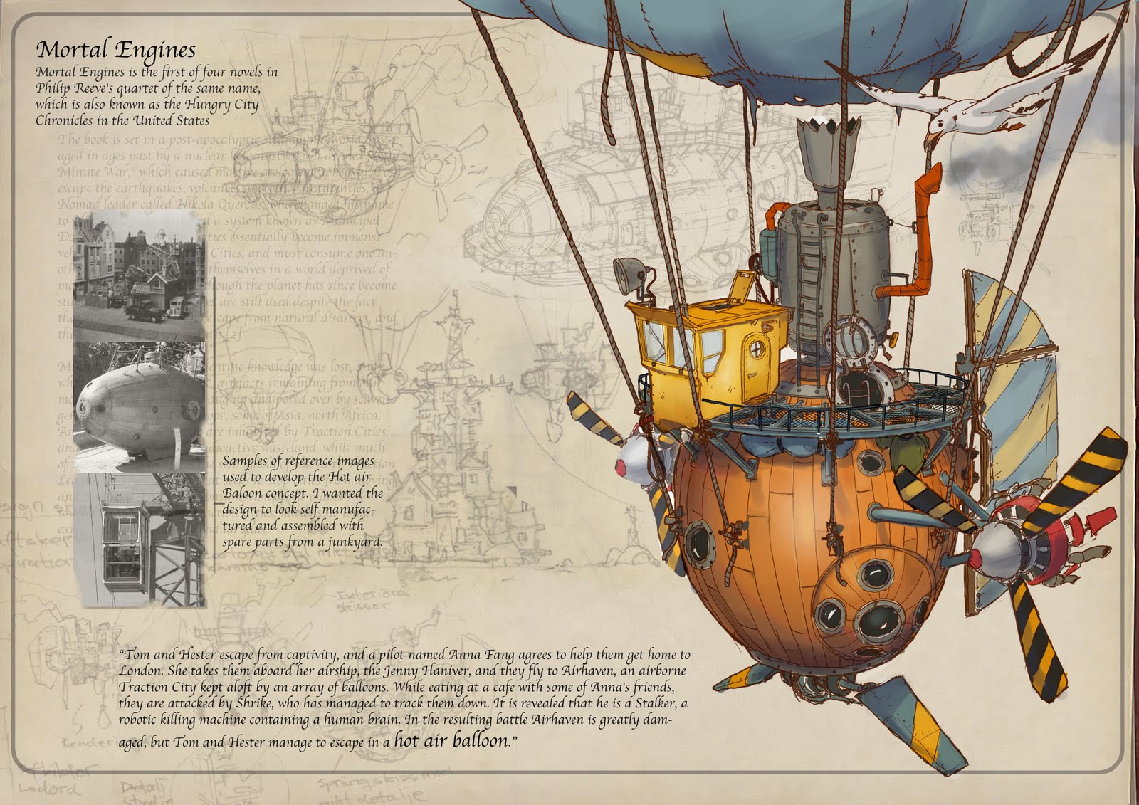 Martin Bergquist Hot air balloon design...