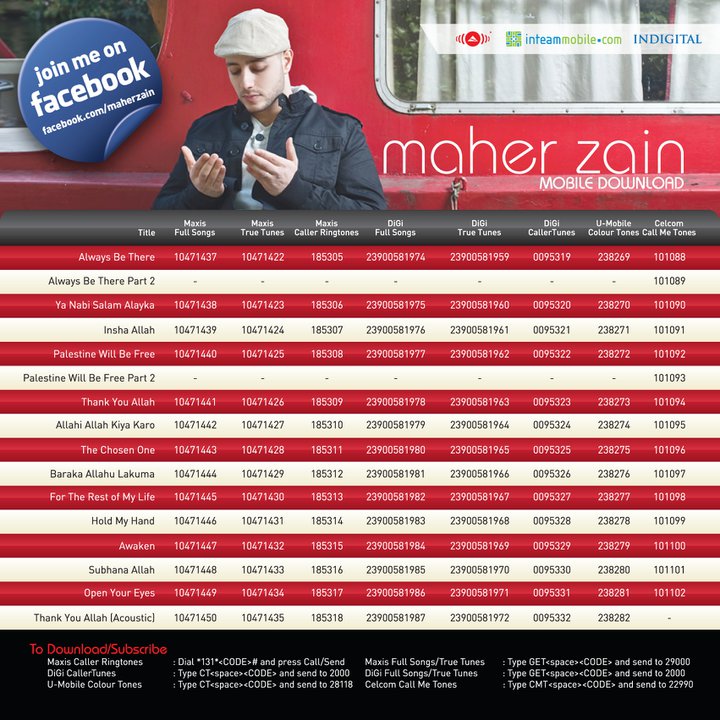 Info Maher Zain Maher Zain Mobile Download