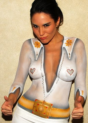 Clothing Body Painting