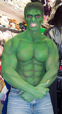Hulk Body Painting