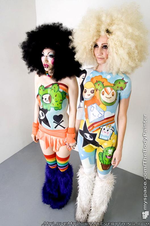 Body Painting Show Best Superhero Body Painting Part 2