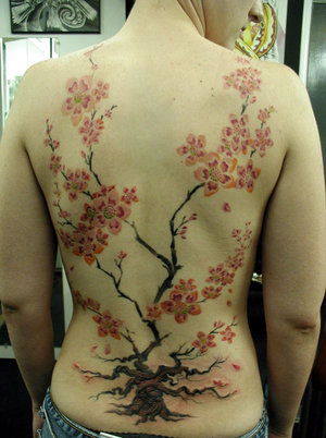 This might imply a cherry blossom tattoos is perfect for you 